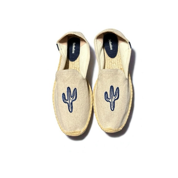 🌻NEW NWOT Soludos Cactus Moccasins / Smoking Slippers Men's Size 11 - Picture 8 of 14